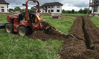Копка траншей для водопровода в Каспийске: цена за метр от 930 руб.