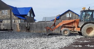 Отсыпка участка Каспийск, цена от 207 р./куб.