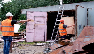Демонтаж гаражей в Каспийске, цена от 1757 руб. – услуги под ключ от 2Землекопа-Ксп